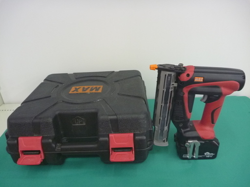 MAX TJ-35FN1-BC/50A 充電式フィニッシュネイラ―【リライズ野田愛宕店】【引取限定】【中古良品】１点限り早い者勝ち！