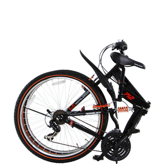 マウンテンバイク　折りたたみ　26インチ　DOPPELGANGER　ほぼ新品　４キロ走行のみ使用