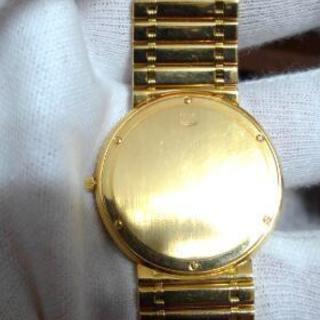 CORUMロムルスK18YG無垢ベゼルダイヤメンズ 重さ91g以上 全長210㎜以上