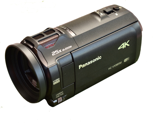パナソニック４KビデオカメラHC-VX985M（黒）