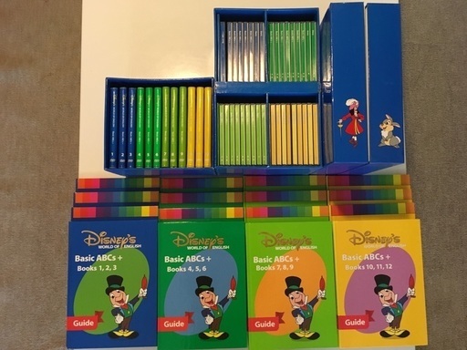 DWE ﾃﾞｨｽﾞﾆｰ英語　メインプログラム　絵本・CD・宝箱・アクティビティボックス・DVD(字幕なし)