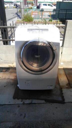 最終値下nationalドラム式洗濯機 9㎏ 2008年製 モーター交換済み