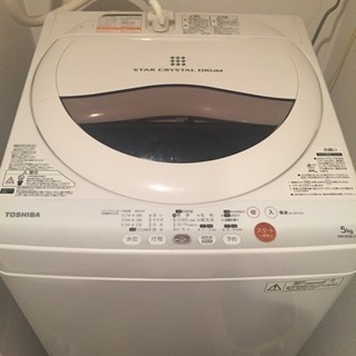 洗濯機/5年使用/5kg