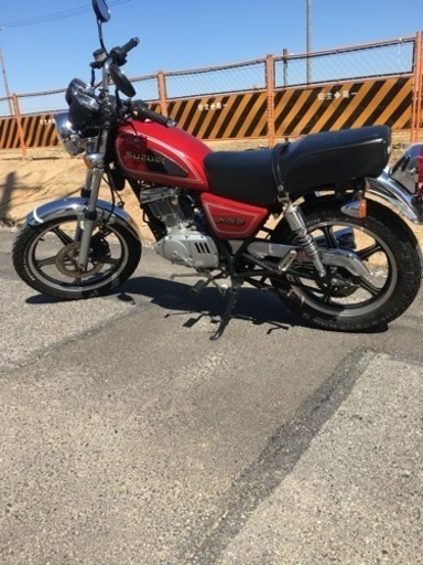 美品☆ gn125-2F レッド 走行距離14788km フルノーマル