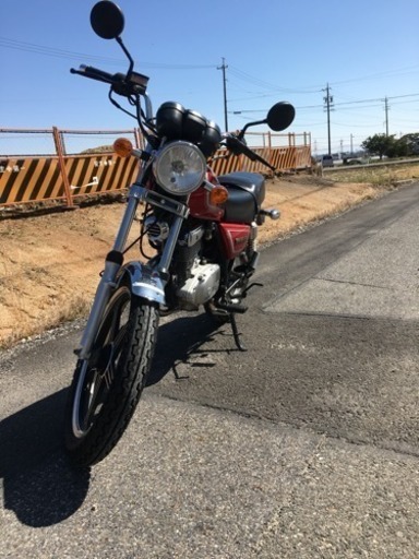 美品☆ gn125-2F レッド 走行距離14788km フルノーマル