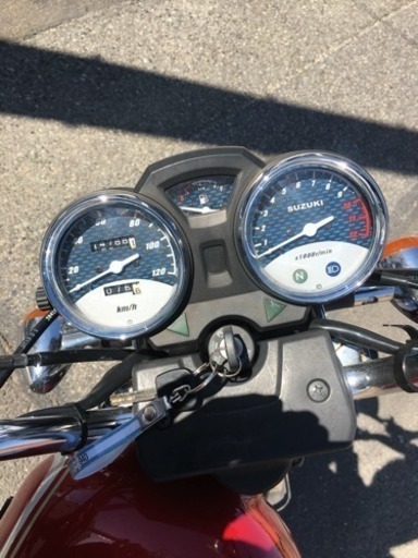 美品☆ gn125-2F レッド 走行距離14788km フルノーマル