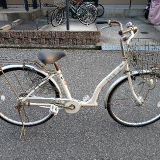 【ジャンク品】女性向け自転車
