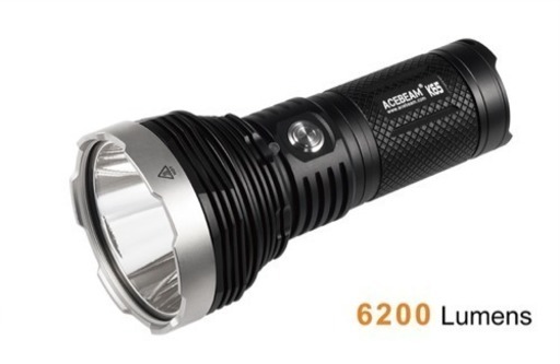 ACEBEAM（エースビーム）K65 CREE XHP70.2 DD 6200lm 大光量フラッシュライト