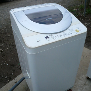 ナショナル　洗濯・脱水容量5.0kg 乾燥容量2.5kg 洗濯機...