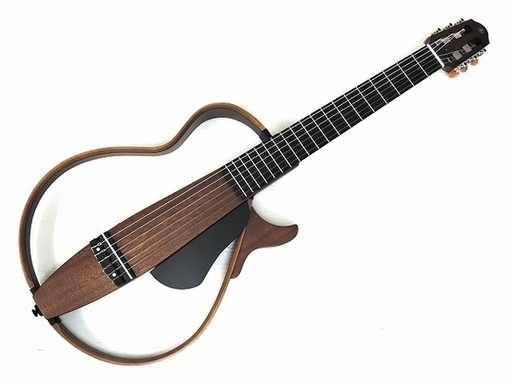 美品 YAMAHA SLG200N NT ナチュラル ヤマハ サイレント ギター エレガット ソフトケース 付属 ナイロン弦 仕様
