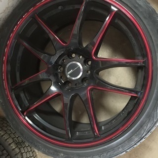 WORK EMOTION CR Kiwami 限定 紅kurenai 18インチ