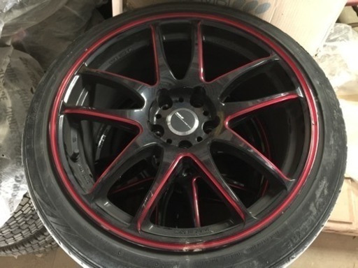 WORK EMOTION CR Kiwami 限定 紅kurenai 18インチ