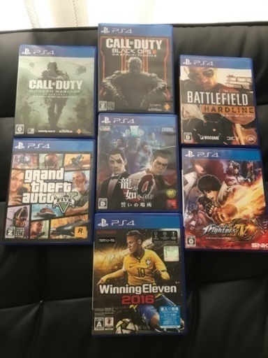 ps4 ゲームソフト 7個