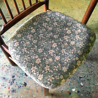 再値下げ】オールド カリモク ダイニングテーブルと椅子5脚