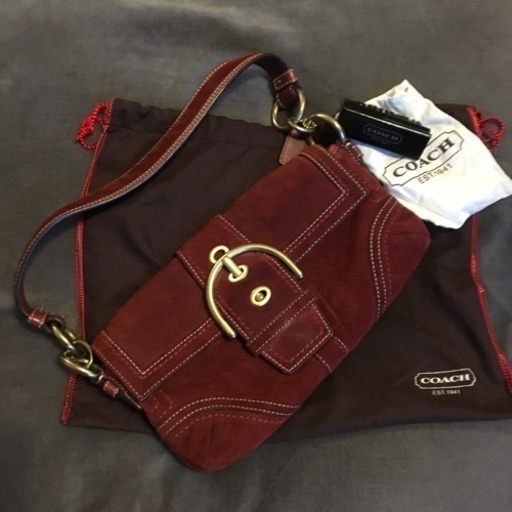 COACH 無地 ハンドバッグ