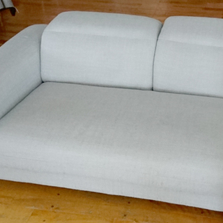美品 札幌 引き取り ニトリ 布張りコーナーソファ カエルム L字 4～5人掛け 