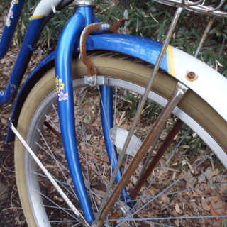 レインボーのビーチクルーザー　中古自転車　148