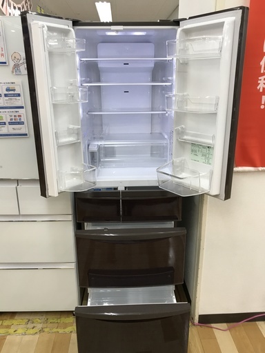 安心の1年保証付！2017年製Panasonicの6ドア冷蔵庫です