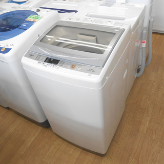 AQUA/アクア 洗濯機 AQW-GP70E 7㎏ ホワイト クリアガラストップ 2016年製