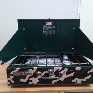 コールマン ツーバーナー 414 コールマン ツーバーナー414 (カモフラ塗装)