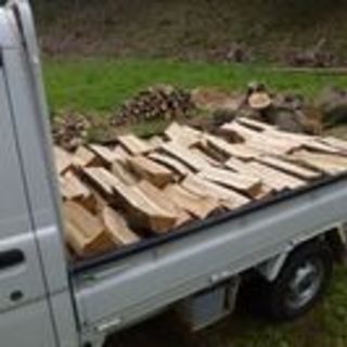 薪（さくら100％＋ナラのコロ薪付き）2018-2019シーズン用【未乾燥】　在庫２台のみ