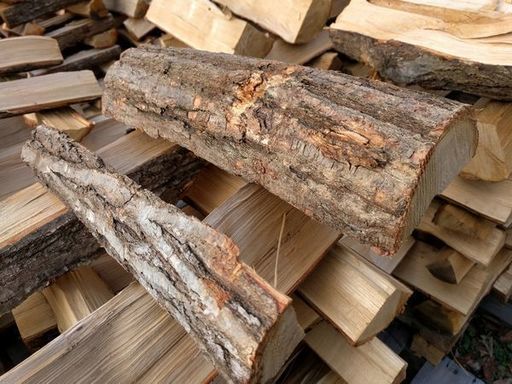 薪（クリの木100％＋ナラのコロ薪付き）2018-2019シーズン用【未乾燥  