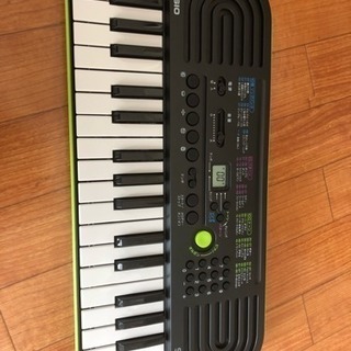 カシオ 電子ミニキーボード 32ミニ鍵盤 SA-46 ブラック&...