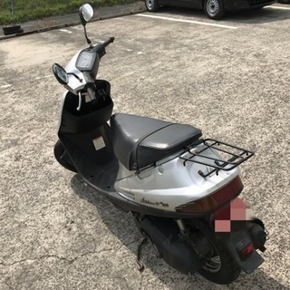 アドレスV100 セル1発始動 最高速80km