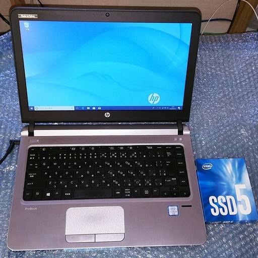 日本製 現行モデル ProBook改⑥ モバイル ノートパソコン 第6世代 Core i5 M.2 SSD HDD Win10