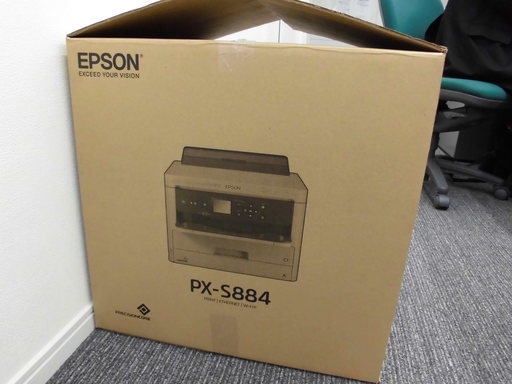 【新品未使用！】EPSONインクジェットプリンターPX-S884　ホワイト