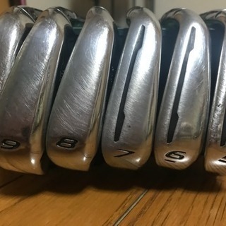 【中古品】男性用 テーラーメイド 2017 M2 アイアン 6本セット