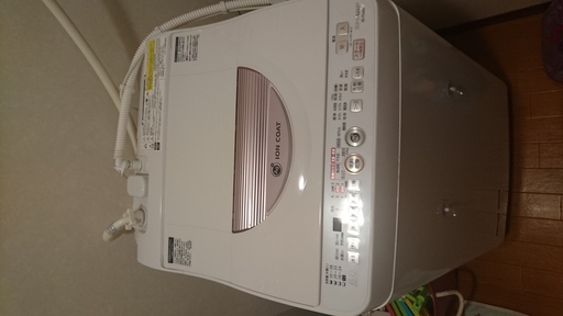 洗濯機　ＳＨＡＲＰ　ＥＳ－ＴＧ６０Ｌ－Ｐ　２０１４年製　ポンプ付き