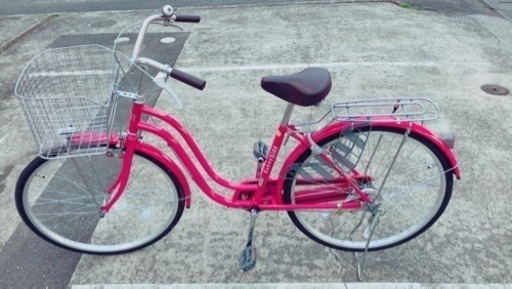 自転車(ママチャリ)26インチ 美品 1月28日購入