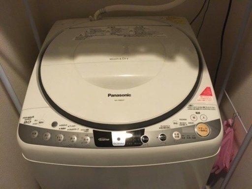 洗濯機 Panasonic 8kg 乾燥機能 2013年製 4/1まで