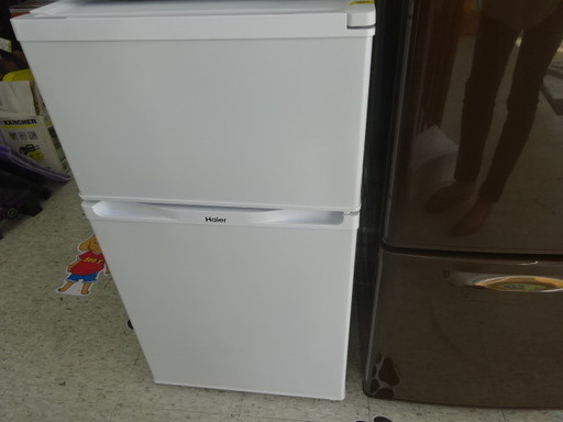ハイアール 冷凍冷蔵庫 ＪＲ-Ｎ９１Ｋ ２０１６年製 取説付 中古品 引取限定