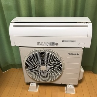 美品です❗️Panasonicエアコン 6畳用 取付込み❗️