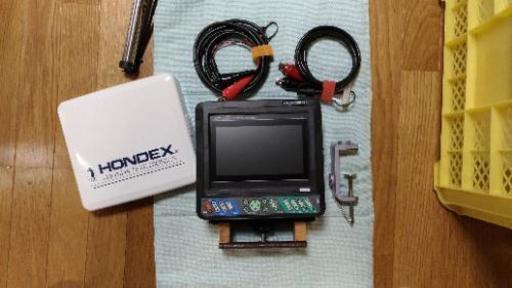 HONDEX 7型ワイドカラー液晶GPS魚群探知 ホンデックス HE-71GP Ⅱnn