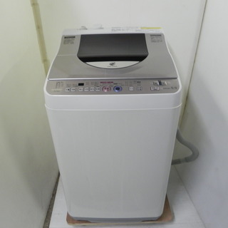 シャープ　5.5キロ　洗濯機　乾燥機能付き　2009年製　お譲り...