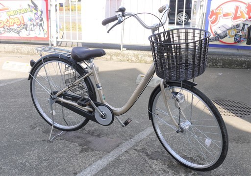 とても綺麗！ マルキン カリーノ 26インチ 今月購入したばかりのお品 自転車 ママチャリ 定価23800円