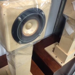 ★来店限定★フォステクス　FE108　バックロードホーンスピーカー　スーパースワンD-101S　完成品