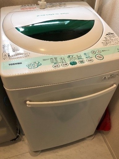 東芝洗濯機５キロ