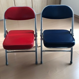 ミニパイプ椅子2個セット