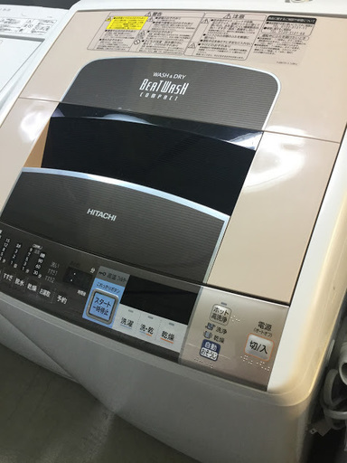 【送料無料・設置無料サービス有り】洗濯乾燥機 HITACHI BW-D7SV 中古