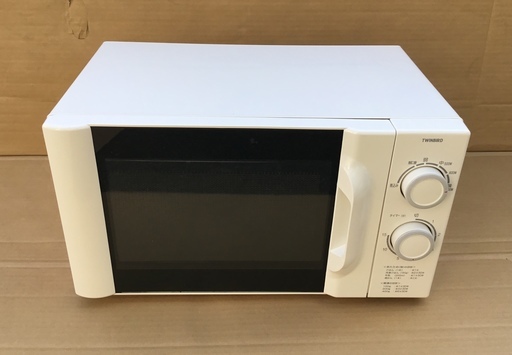 ＜超美品＞ツインバード DR-D219W5 電子レンジ ・60Hz専用