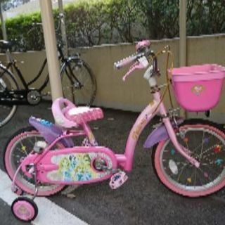 ディズニープリンセス自転車