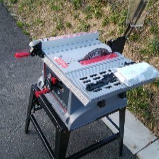 木工用テーブルソー255ミリ刃、ほとんど使っていません。藤原工業製品