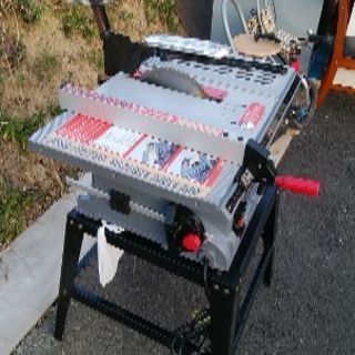 木工用テーブルソー255ミリ刃、ほとんど使っていません。藤原工業製品