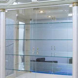 札幌発 サルタレッリ/Saltarelli モビリ フローレンス キャビネット/飾り棚 中古品 全国発送不可 (ヤ)