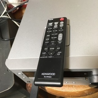 KENWOOD社製コンポKシリーズK–505シルバーボディとウッドゴールド