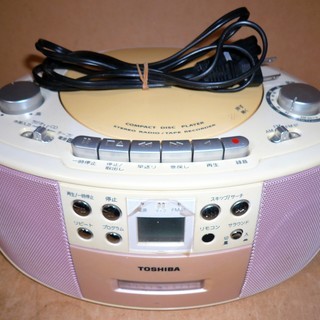 TOSHIBA 東芝 TY-CDS3 CUTEBEAT CDラジ...